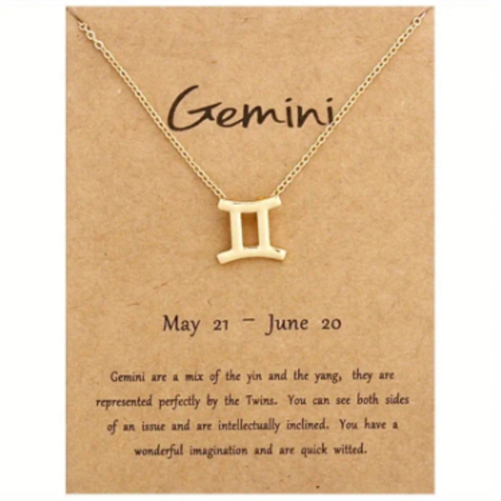 Gemini necklace
